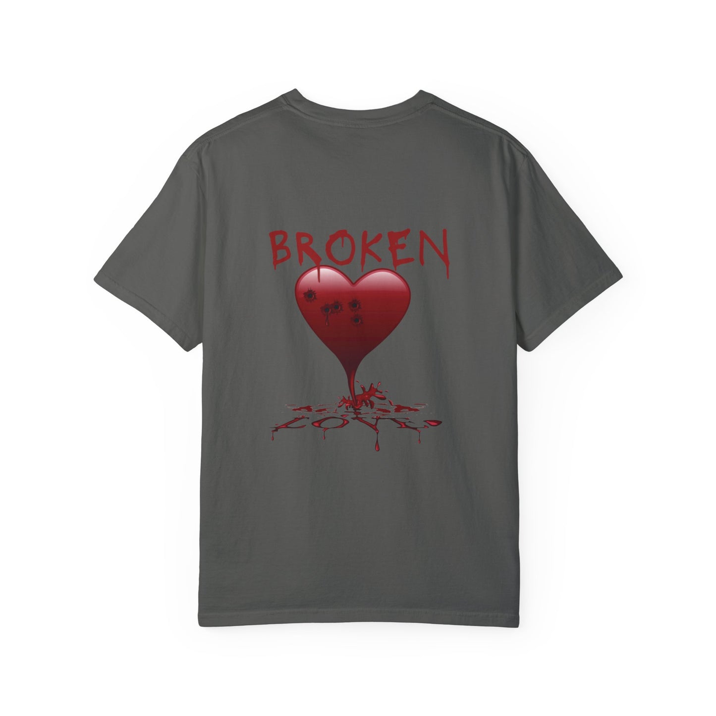 Broken Heart Unisex Garment-Dyed T-shirt