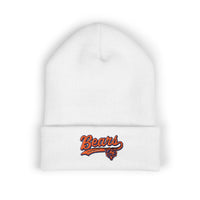 Chicago Bears Embroidered Beanie — Classic Cuffed Knit Cap