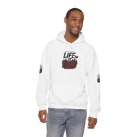 Life Is Love Hoodie — Inspirational Graphic Sweatshirt