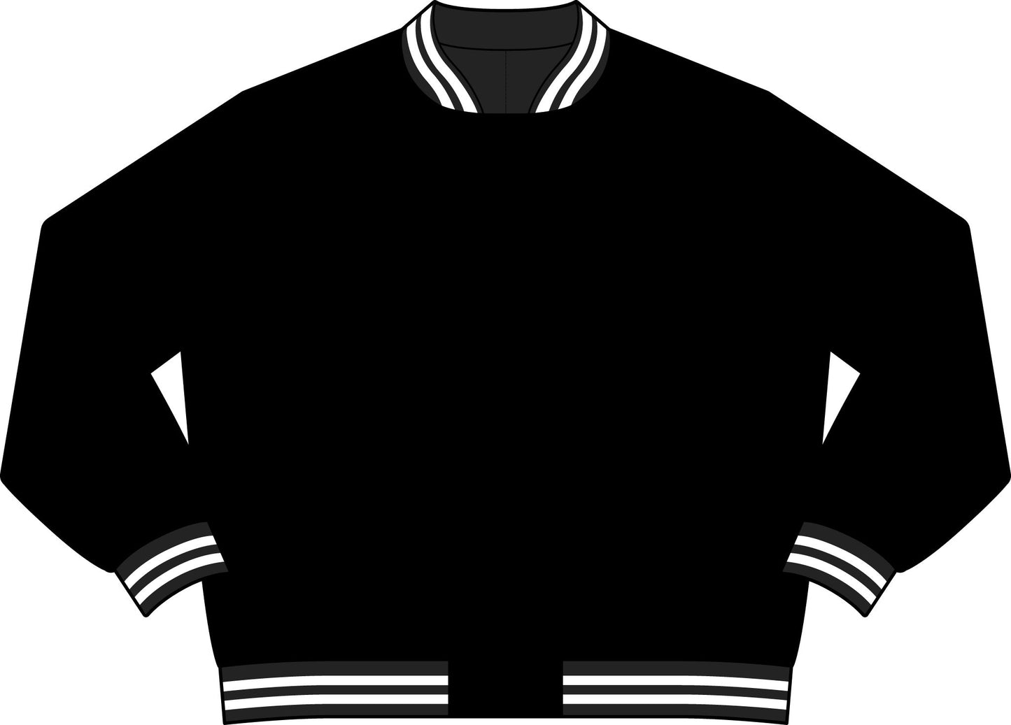 Built By Pressure Varsity Jacket – Crowned Streetwear Bomber