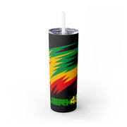 Jerk48 Skinny Tumbler with Straw, 20oz