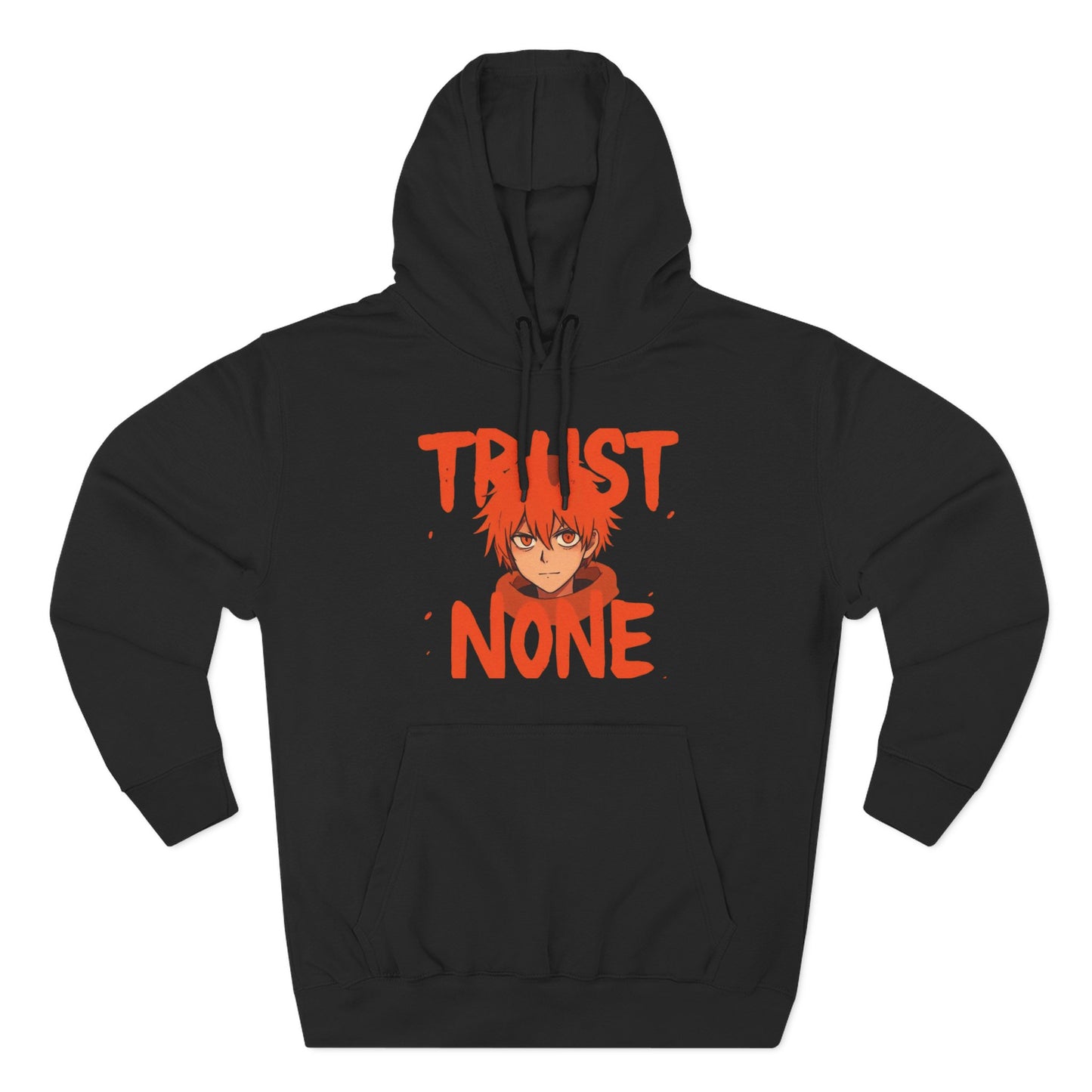 Fleece Hoodie Trust None Design