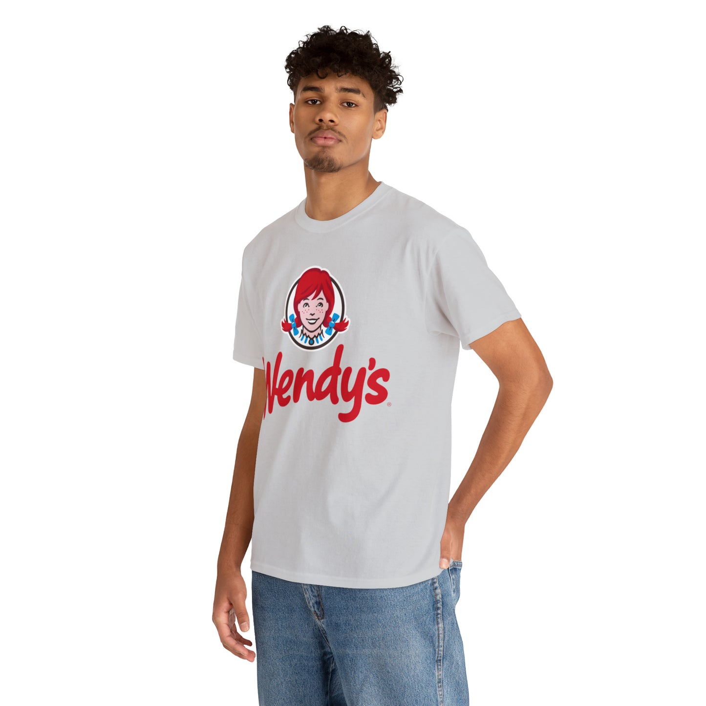 Wendy's Logo Unisex Heavy Cotton Tee