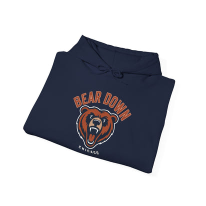 Chicago Bear Down Hoodie — Cozy Team-Inspired Hoodie