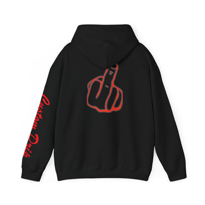 Unisex Hoodie No F*cks Given by Custom Drip