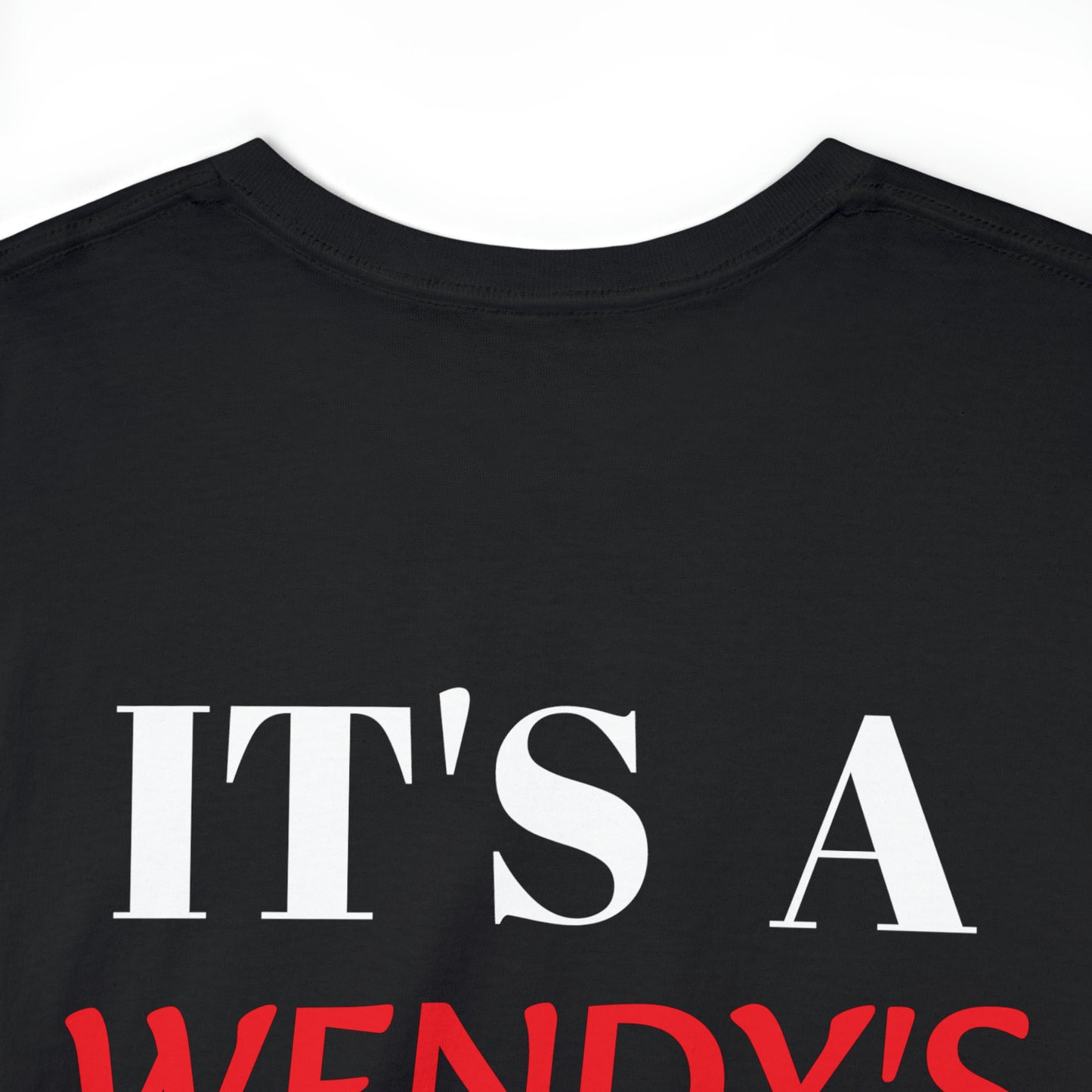 Wendy's Logo Unisex Heavy Cotton Tee
