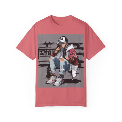 Street Art Unisex Garment-Dyed T-Shirt - Cool Urban Style Tee