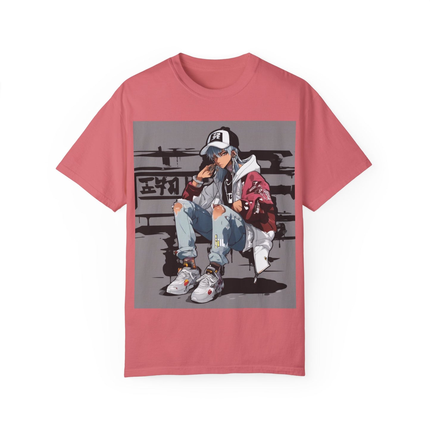 Street Art Unisex Garment-Dyed T-Shirt - Cool Urban Style Tee