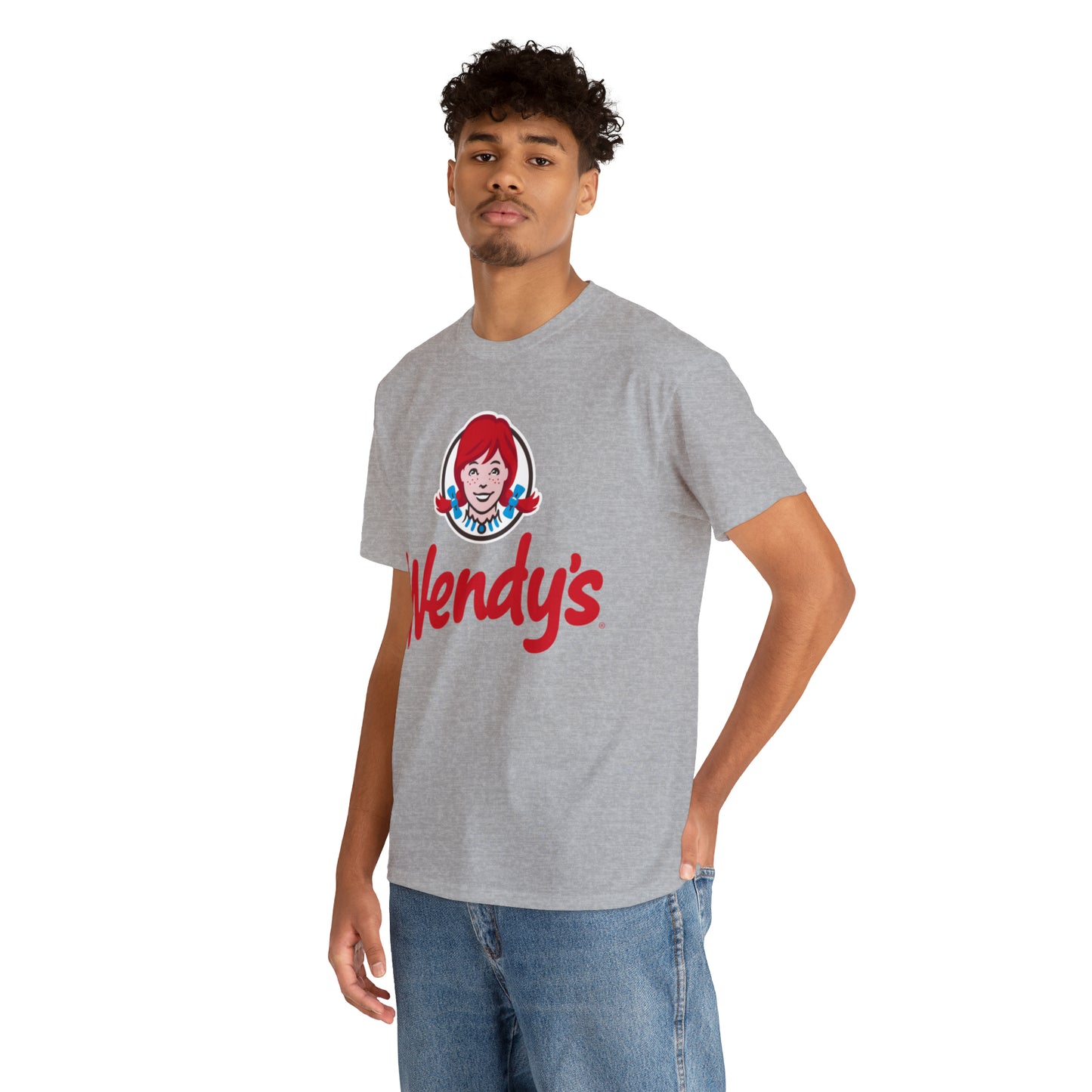 Wendy's Logo Unisex Heavy Cotton Tee