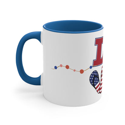 Love Accent Coffee Mug, 11oz