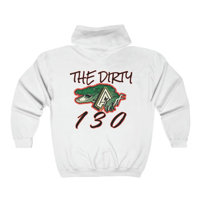 The Dirty 130 Unisex Heavy Blend™ Full Zip Hooded Sweatshirt