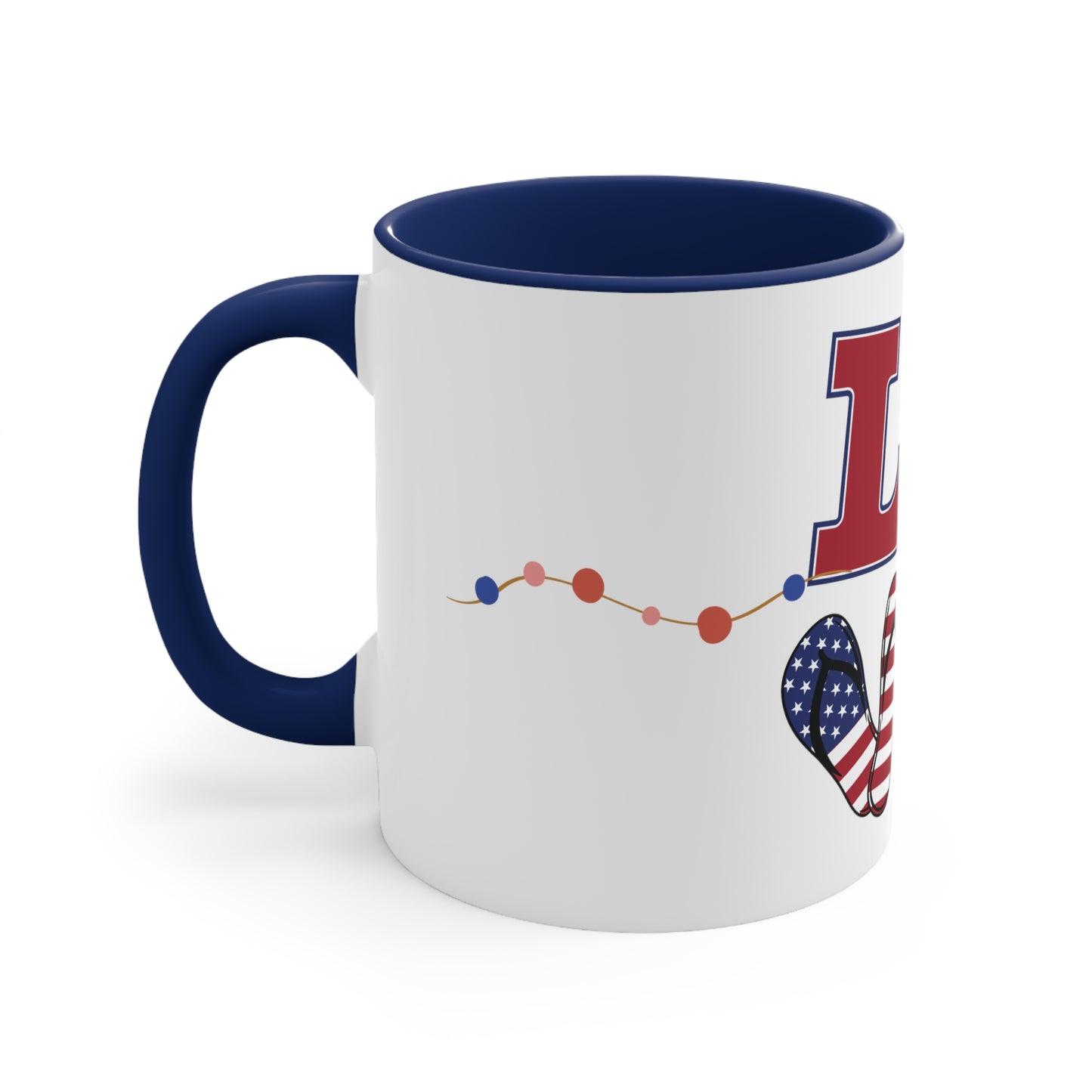 Love Accent Coffee Mug, 11oz