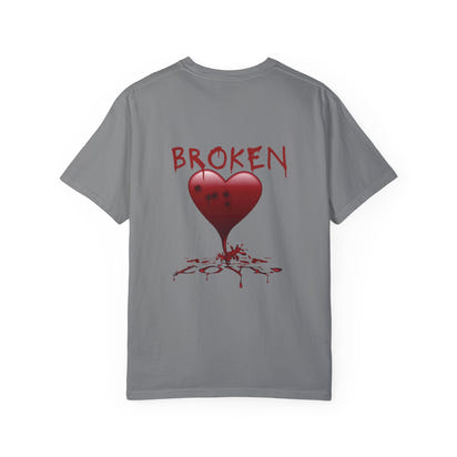 Broken Heart Unisex Garment-Dyed T-shirt