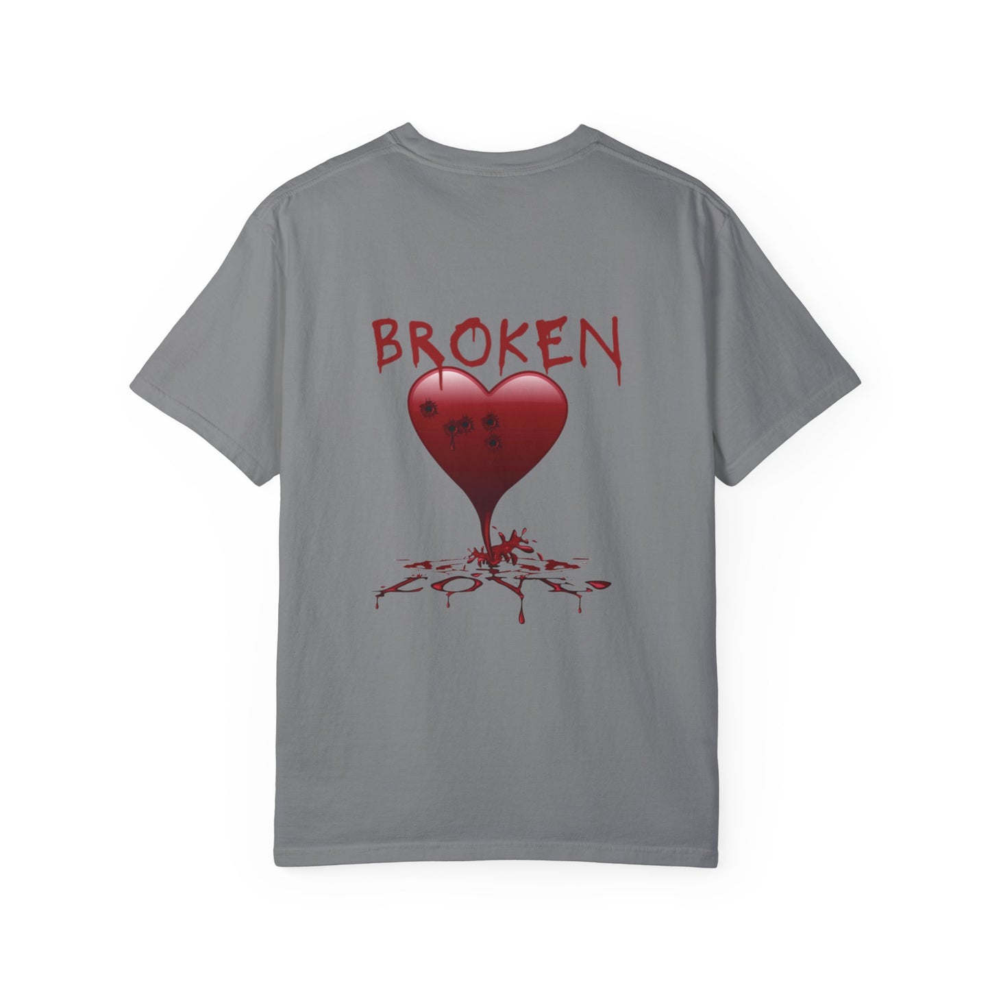 Broken Heart Unisex Garment-Dyed T-shirt