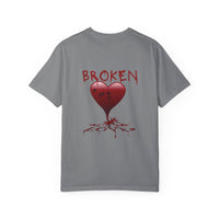 Broken Heart Unisex Garment-Dyed T-shirt
