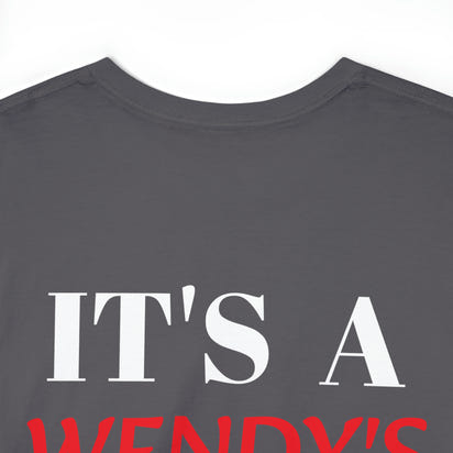 Wendy's Logo Unisex Heavy Cotton Tee