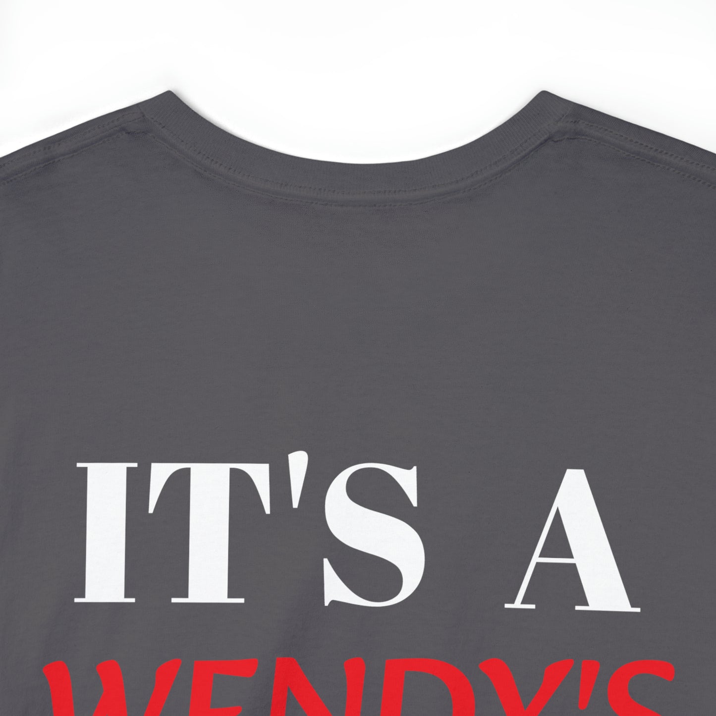 Wendy's Logo Unisex Heavy Cotton Tee