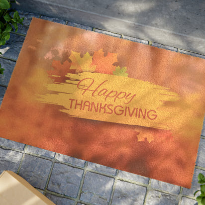 Happy Thanksgiving Doormat
