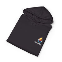 Skull Flame Hoodie — "System Burn" Cyberfire Graphic Hooded Sweatshirt