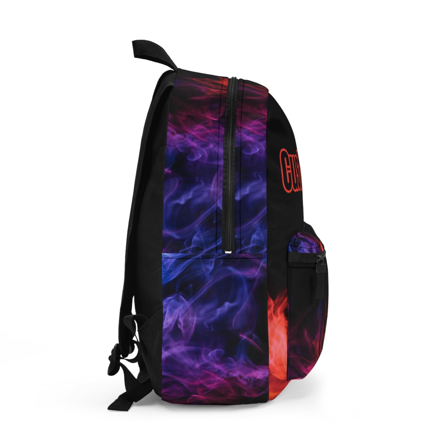 Custom Drip's Dramatic Smoke Backpack