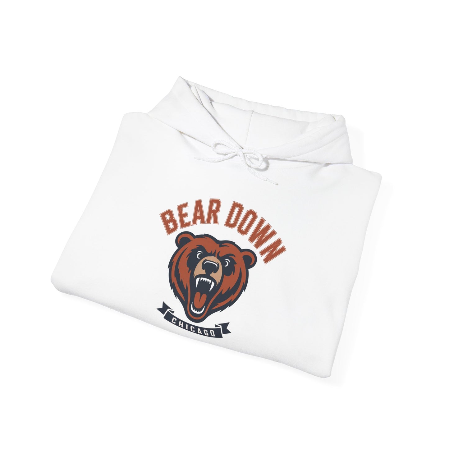 Chicago Bear Down Hoodie — Cozy Team-Inspired Hoodie
