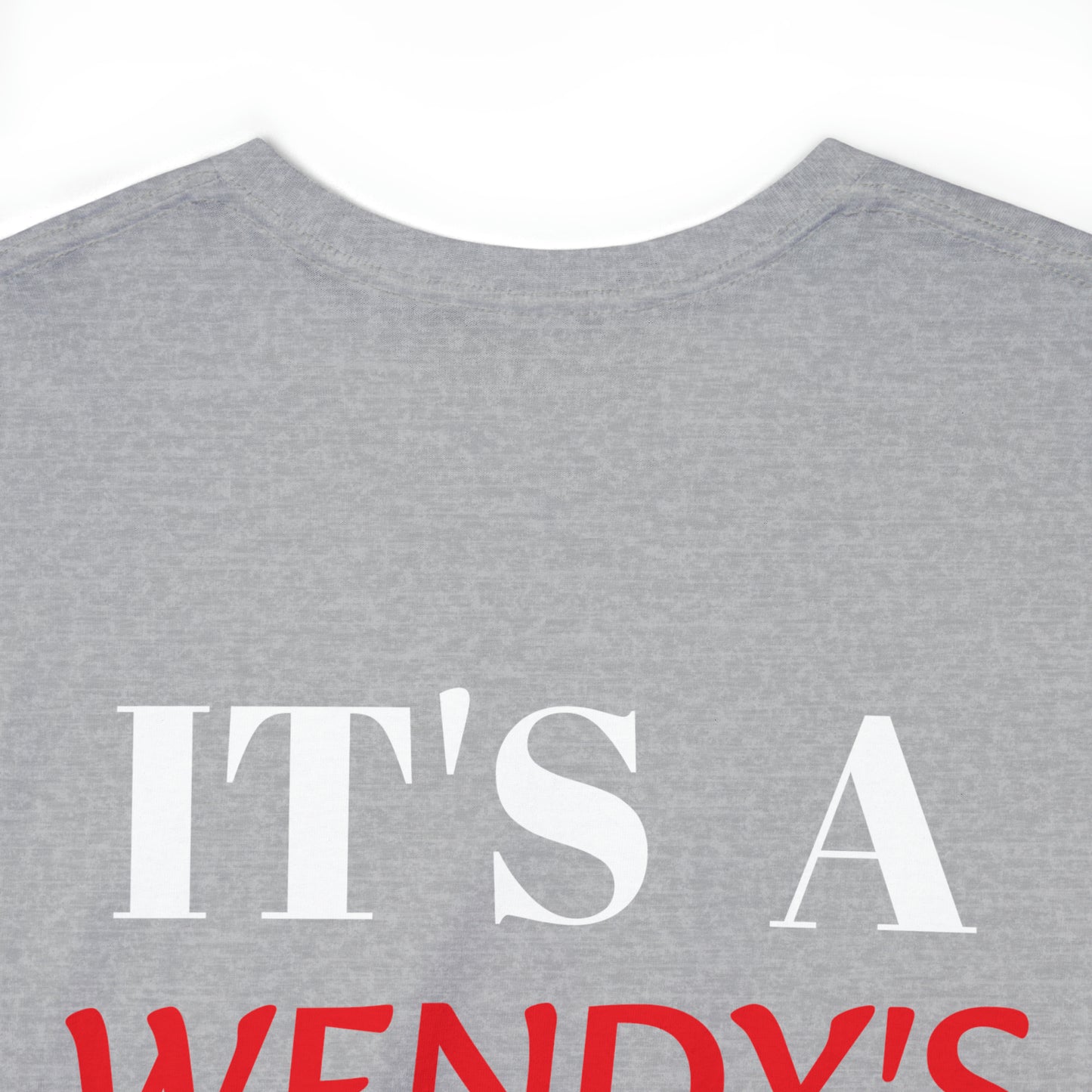 Wendy's Logo Unisex Heavy Cotton Tee