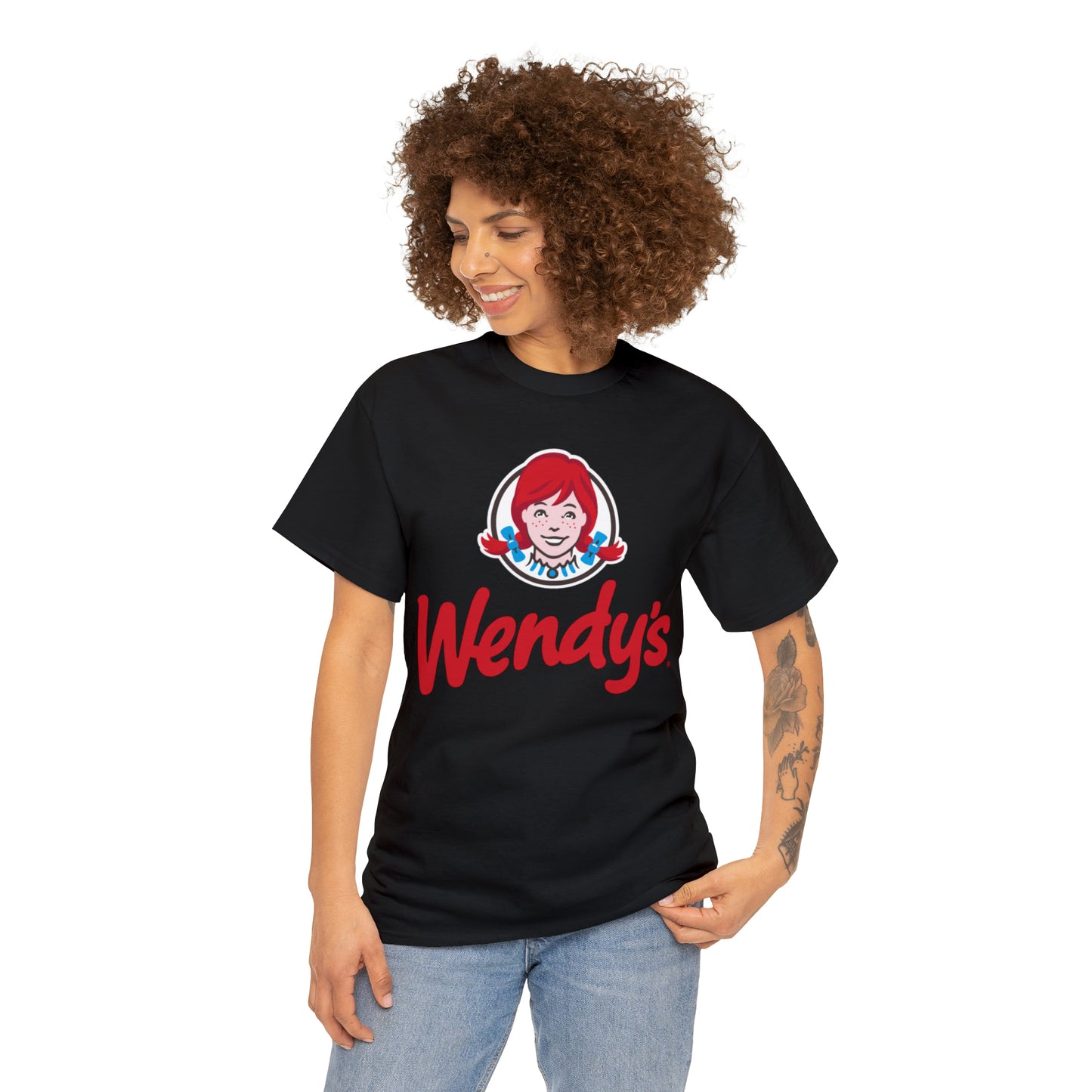 Wendy's Logo Unisex Heavy Cotton Tee