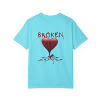 Broken Heart Unisex Garment-Dyed T-shirt