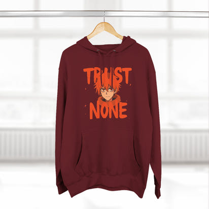 Fleece Hoodie Trust None Design
