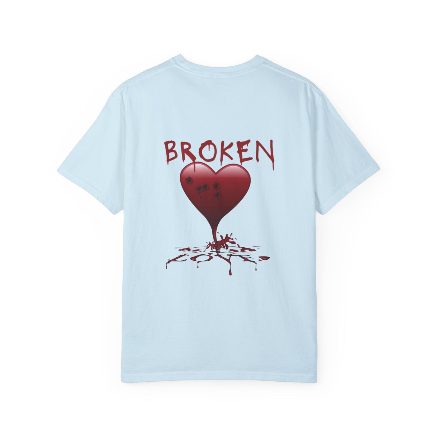 Broken Heart Unisex Garment-Dyed T-shirt