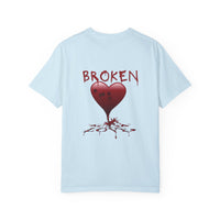 Broken Heart Unisex Garment-Dyed T-shirt