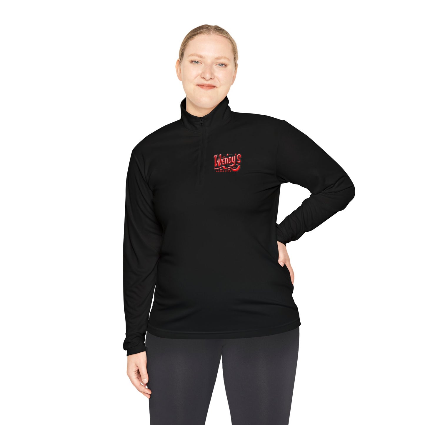 Quarter-Zip Pullover - Custom Wendy's Design