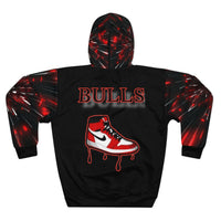 Custom Bulls Windy City Pullover Hoodie