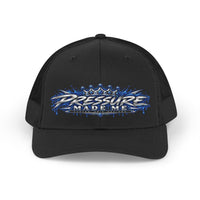 Pressure Made Me Trucker Hat — Retro Crown Design
