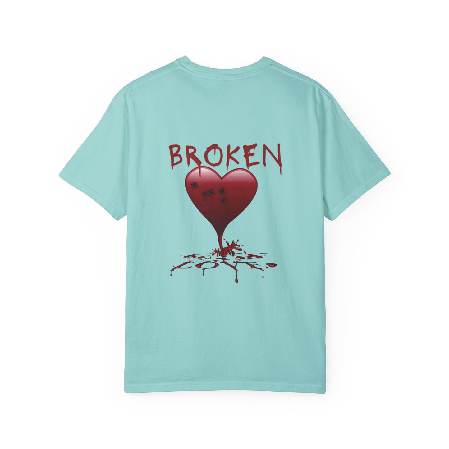 Broken Heart Unisex Garment-Dyed T-shirt