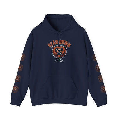 Chicago Bear Down Hoodie — Cozy Team-Inspired Hoodie