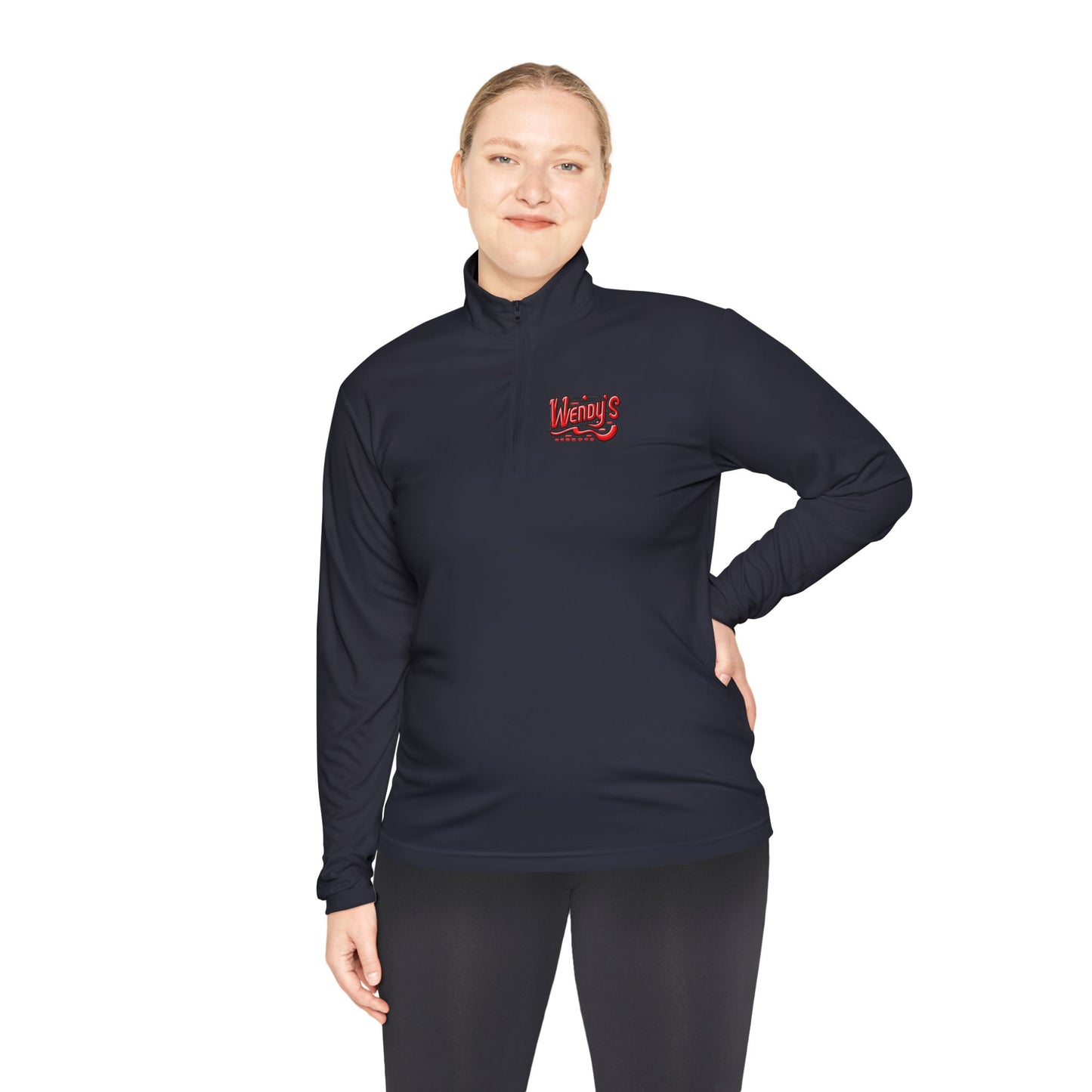 Quarter-Zip Pullover - Custom Wendy's Design