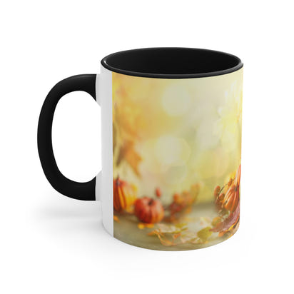 Thanksgiving Accent Coffee Mug, 11oz