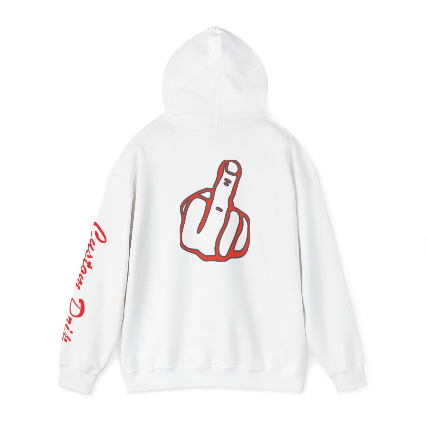 Unisex Hoodie No F*cks Given by Custom Drip