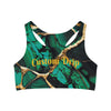 Custom Drip Seamless Sports Bra