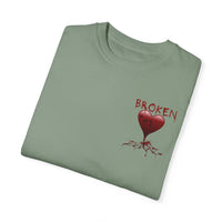 Broken Heart Unisex Garment-Dyed T-shirt