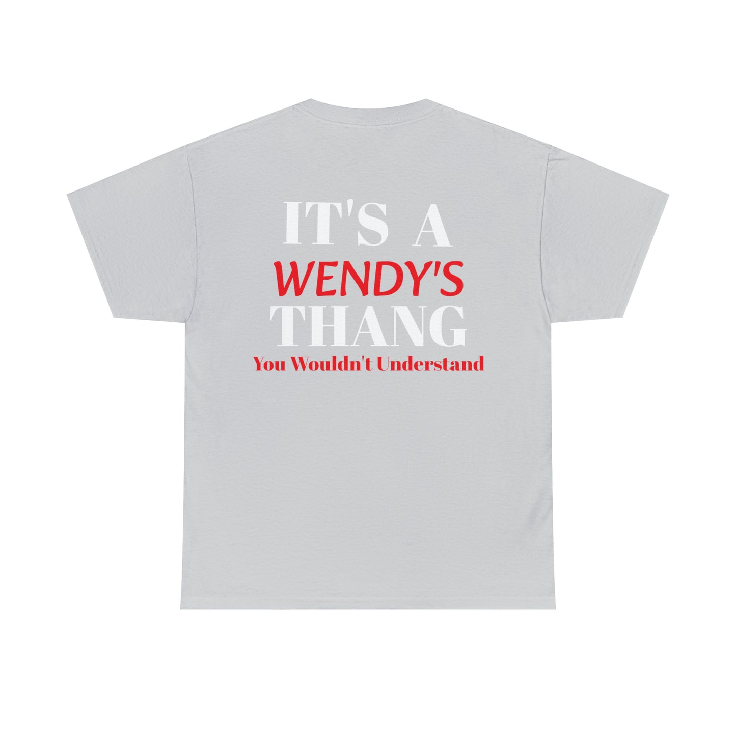Wendy's Logo Unisex Heavy Cotton Tee
