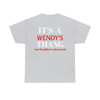 Wendy's Logo Unisex Heavy Cotton Tee