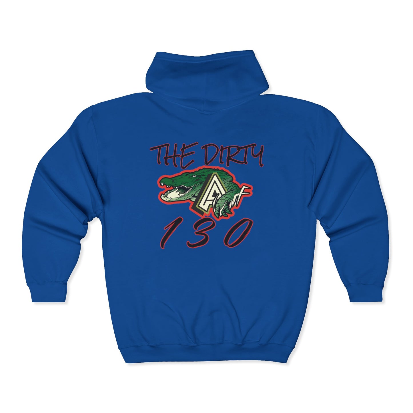 Hoodie - Altgeld Gardens Dirty 130 Urban Vibes Zip Hooded Sweatshirt