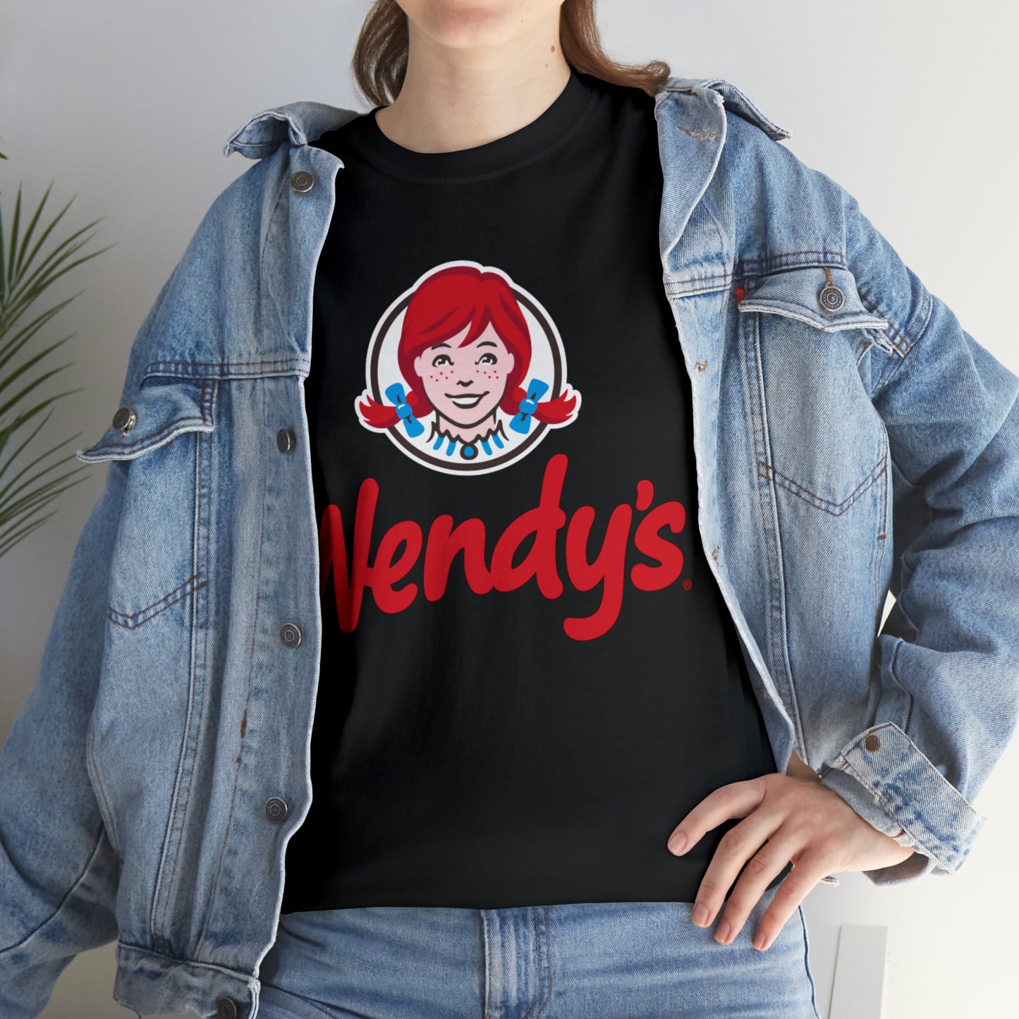 Wendy's Logo Unisex Heavy Cotton Tee