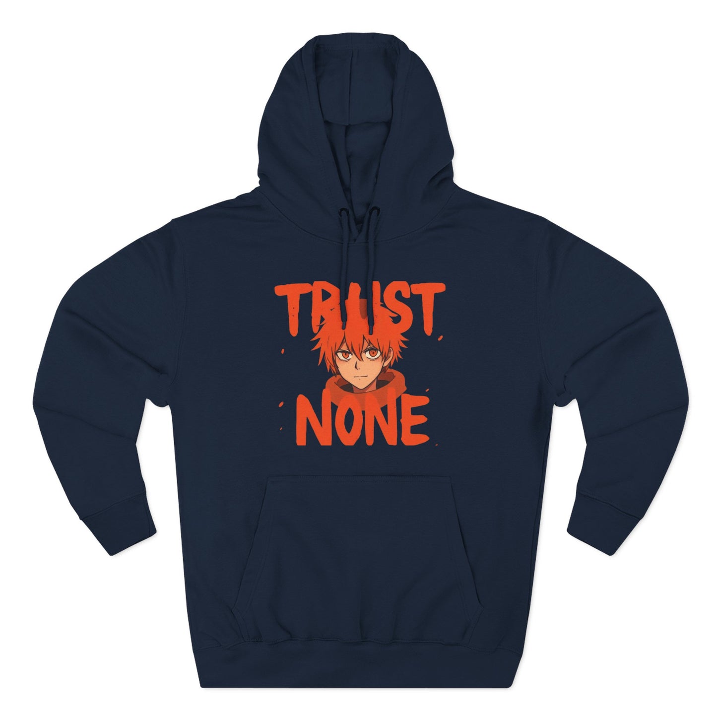 Fleece Hoodie Trust None Design
