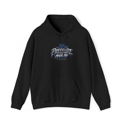 Pressure Made Me' Distressed Graphic Embroidered Pullover