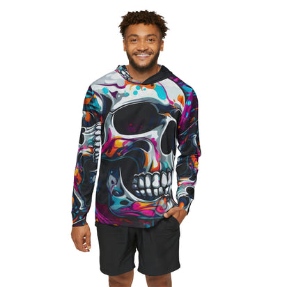 Men's Sports Skull Warmup Hoodie