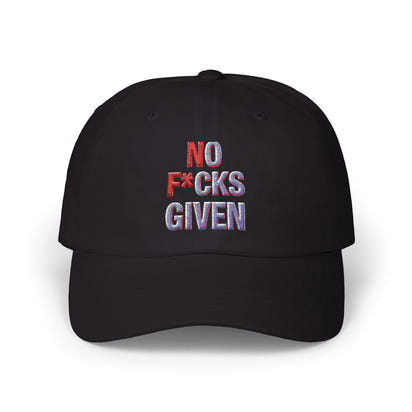 Cap - No F*cks Given - Edgy Dad Hat for the Bold and Fearless