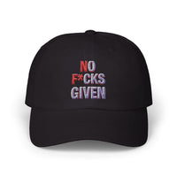 Cap - No F*cks Given - Edgy Dad Hat for the Bold and Fearless